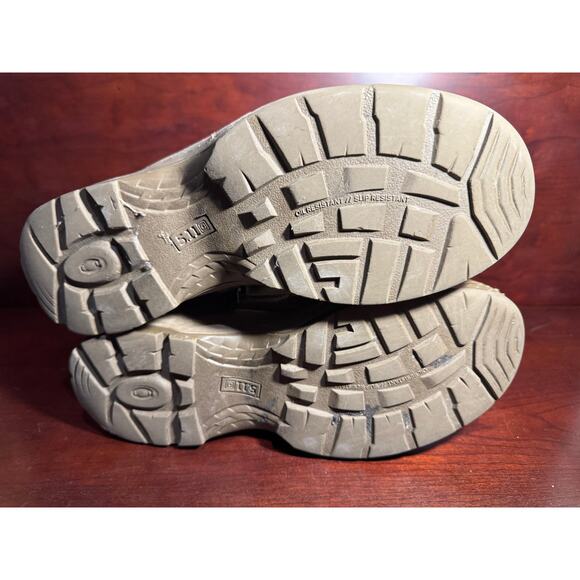 5.11 ATAC 2.0 8" Desert Dark Coyote Military Style Tactical Suede Boot Mens 11 - Picture 7 of 12